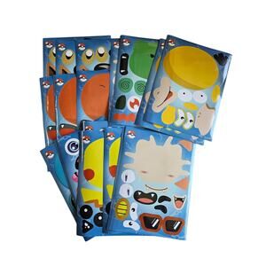 Pokémon Children's Reusable Sticker Sheets 30 Piece  10 Different Characters